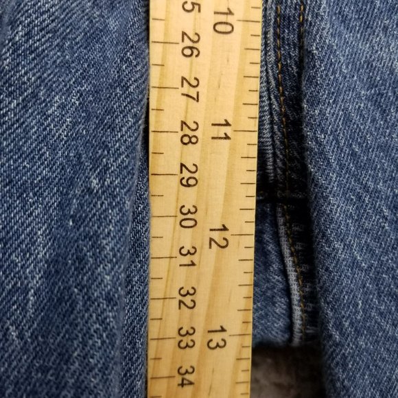 Banana Republic Jeans Womens 33 Medium Wash Stretch High Rise Shaping Slouch - Picture 6 of 14